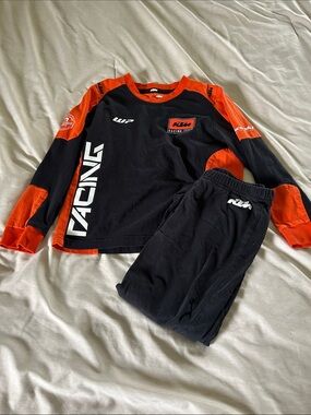 KTM racing long sleeve shirt and leggings